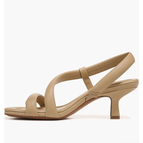 VINCE Coline Tubular Leather Slingback Sandals - Picture 6 of 16